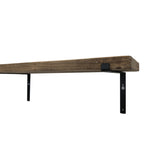 Mix and Match Shelf Bracket Black L Bracket Set of 2