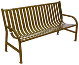 M5-Bch-Bn-Vv Ergode Oakley Bench - Durable Seating Solution For Parks, Streets, And More