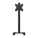 Mobile Cart With Height And Tilt Adjustment For 32 To 55 Led, Lcd Or Plasma Displays