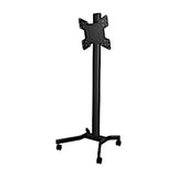 Mobile Cart With Height And Tilt Adjustment For 32 To 55 Led, Lcd Or Plasma Displays