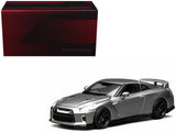 2020 Nissan GTR (R35) Track Edition Engineered by NISMO RHD (Right Hand Drive) Dark Metal Gray Metallic Senior 64 Series 1/64