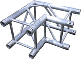 1.64 Foot (0.5M) 2-Way 90 Degree Aluminum Truss Segment Corner