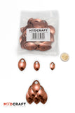 Aluminium Scales Shiny Copper
