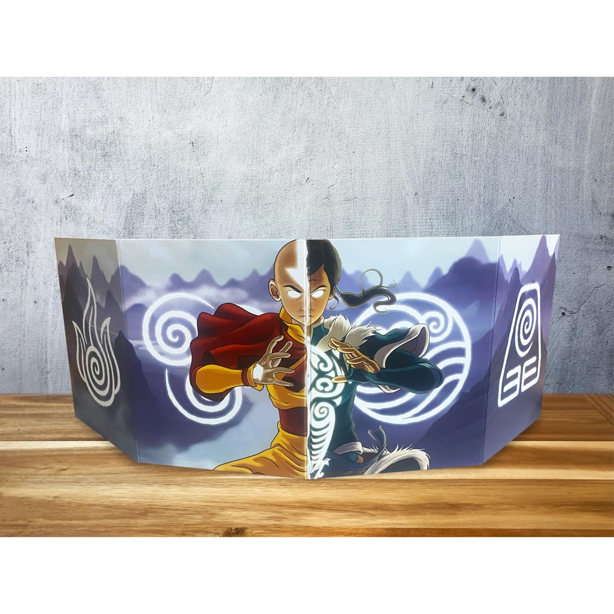 Magpie Games; Avatar Legends: The Roleplaying Game; Gamemaster Screen - 8.5 X 32 Durable Screen, Features Essential Tables A