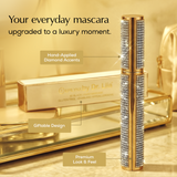 Hypoallergenic Mascara for Sensitive Eyes – Mega Volume for Thinning Lashes, Contact-Lens Safe