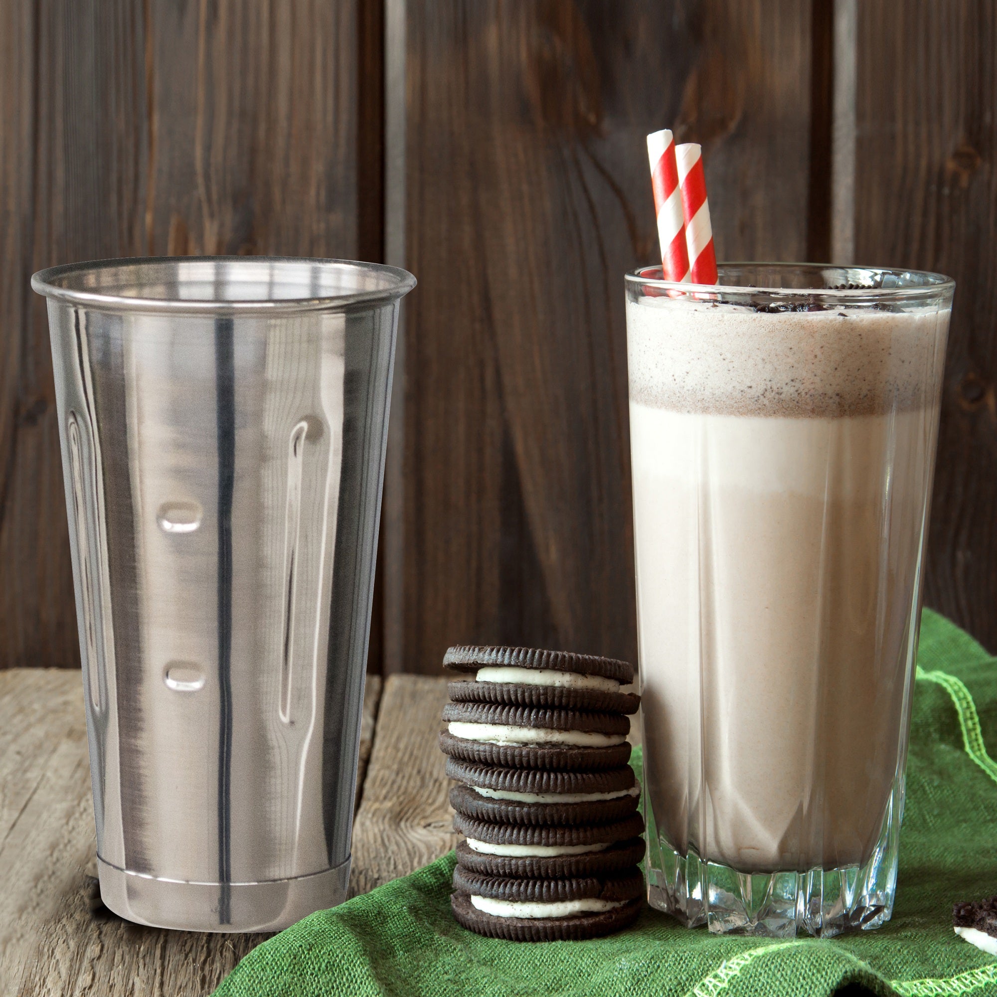 Amerihome 30 Oz. Stainless Steel Malt Cup - 6 Piece Set