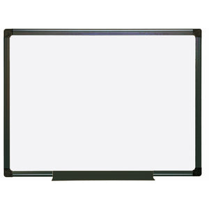 Maya Melamine Black Framed Dry-Erase Board