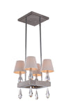 4 Lts Chandelier - Finish Chrome