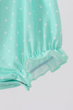 Green Character Smocked Bubble
