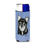 Chihuahua In Blue Ultra Beverage Insulators For Slim Cans Mh1016Muk