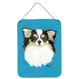 Caroline'S Treasures Mh1029Ds1216 Chihuahua Blue Portrait Wall Or Door Hanging Prints, 16 X 12, Multicolor