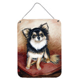 Caroline'S Treasures Mh1035Ds1216 Chihuahua Long Hair Wall Or Door Hanging Prints, 16 X 12, Multicolor