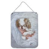 Caroline'S Treasures Mh1037Ds1216 Japanese Chin In An Angels Arms Wall Or Door Hanging Prints, 16 X 12, Multicolor