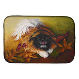 Caroline'S Treasures Mh1046Ddm Pekingese Boogie Dish-Drying-Mats, 14X21, Multicolor