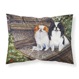 Caroline'S Treasures Mh1047Pillowcase Japanese Chin Daddy'S Girls Fabric Standard Pillowcase, Large, Multicolor