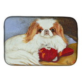Caroline'S Treasures Mh1049Ddm Japanese Chin Pink Gorilla Dish-Drying-Mats, 14X21, Multicolor
