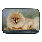 Caroline'S Treasures Mh1055Ddm Pomeranian Full Body Dish-Drying-Mats, 14X21, Multicolor