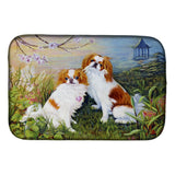 Caroline'S Treasures Mh1061Ddm Japanese Chin Wasabi And Ginger Dish-Drying-Mats, 14X21, Multicolor