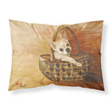 Caroline'S Treasures Mh1063Pillowcase French Bulldog Take Me Too Fabric Standard Pillowcase, Large, Multicolor