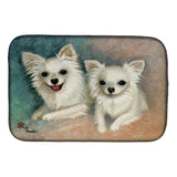 Caroline'S Treasures Mh1064Ddm Chihuahua The Siblings Dish-Drying-Mats, 14X21, Multicolor