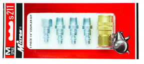 1/4'' 5Pc Coupler Set