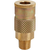 S-786 Milton Tru-Flate 1/4 In. MPT T-Style Brass Coupler