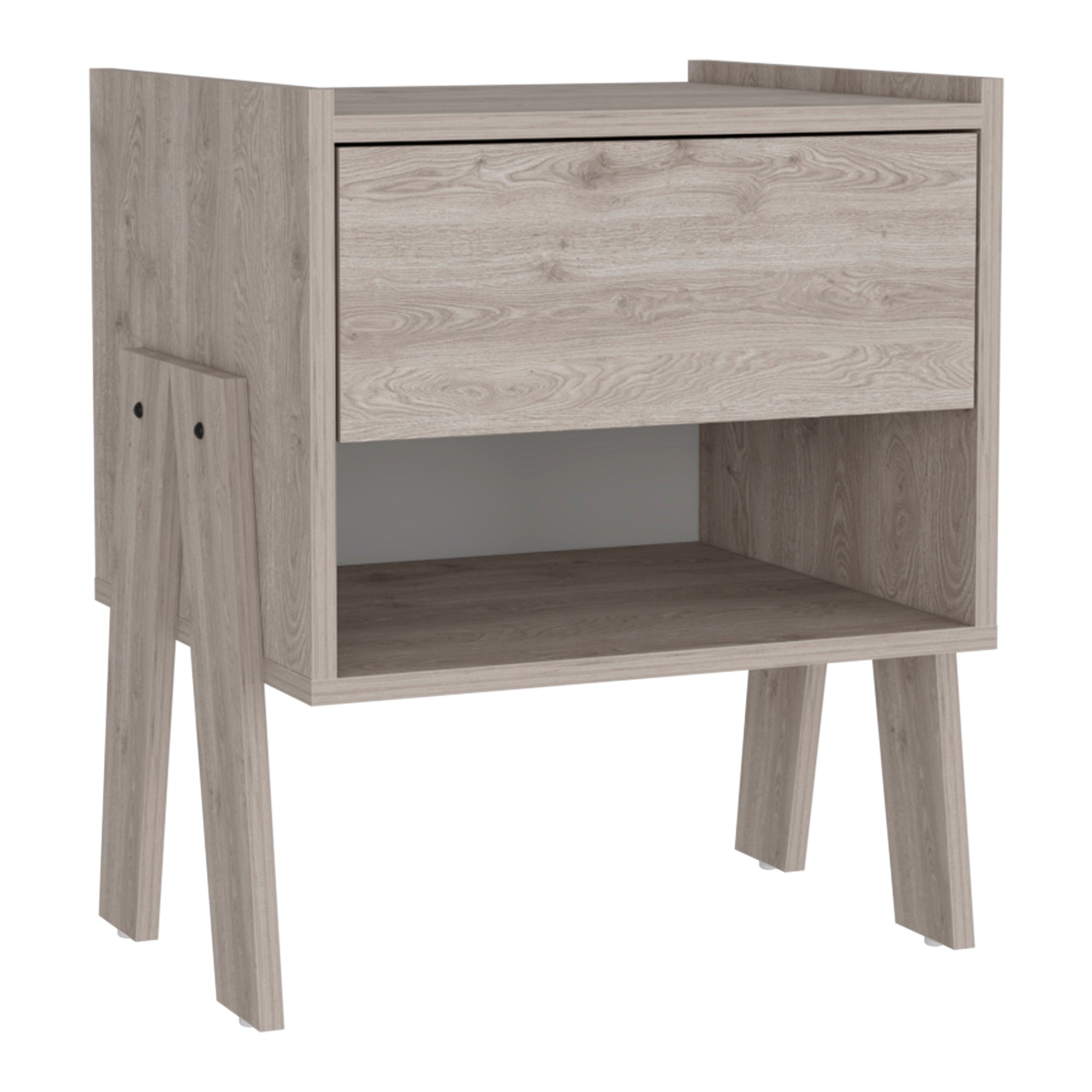 Joy Nightstand -Bedroom -Light Gray