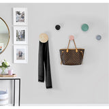 Wall Button Coat Hanger, Multi-Color