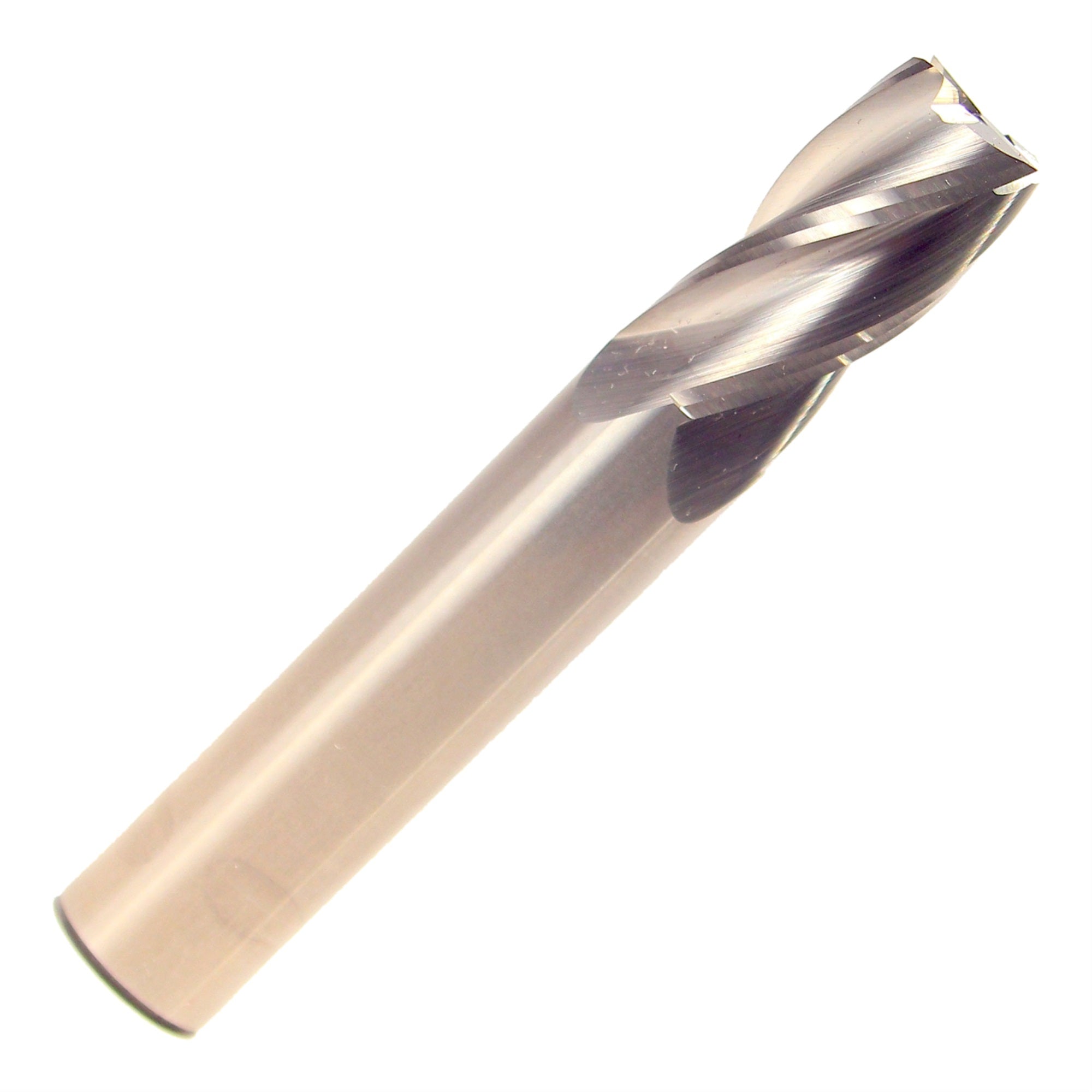 1/2,, Carbide 4 Flute Single End Long End Mill, Drill America, Mmo1/2-4Fse-Long