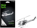 Model Kit Bell UH1 Iroquois Huey Helicopter United States Army (Easy Difficulty) Steel Model by Metal Earth