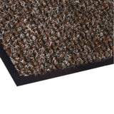 Marathon 3'x6' Dark Brown Scraper/Wiper Mat