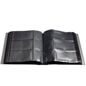 Monster Protectors Mega Gray Holofoil 9 Pocket Xl Binder With Hard Cover - Holds 720 Collectible Trading Cards - Compatible With
