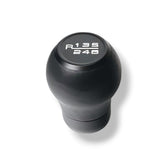 JSD 6-Speed Shift Knob; Black Leather (15-25 Mustang GT, Dark Horse)