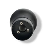 JSD 6-Speed Shift Knob; Black Leather (15-25 Mustang GT, Dark Horse)