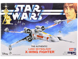 Skill 2 Snap Model Kit Luke Skywalker XWing Fighter Star Wars: A New Hope (1977) Movie 1/63 Scale Model by MPC