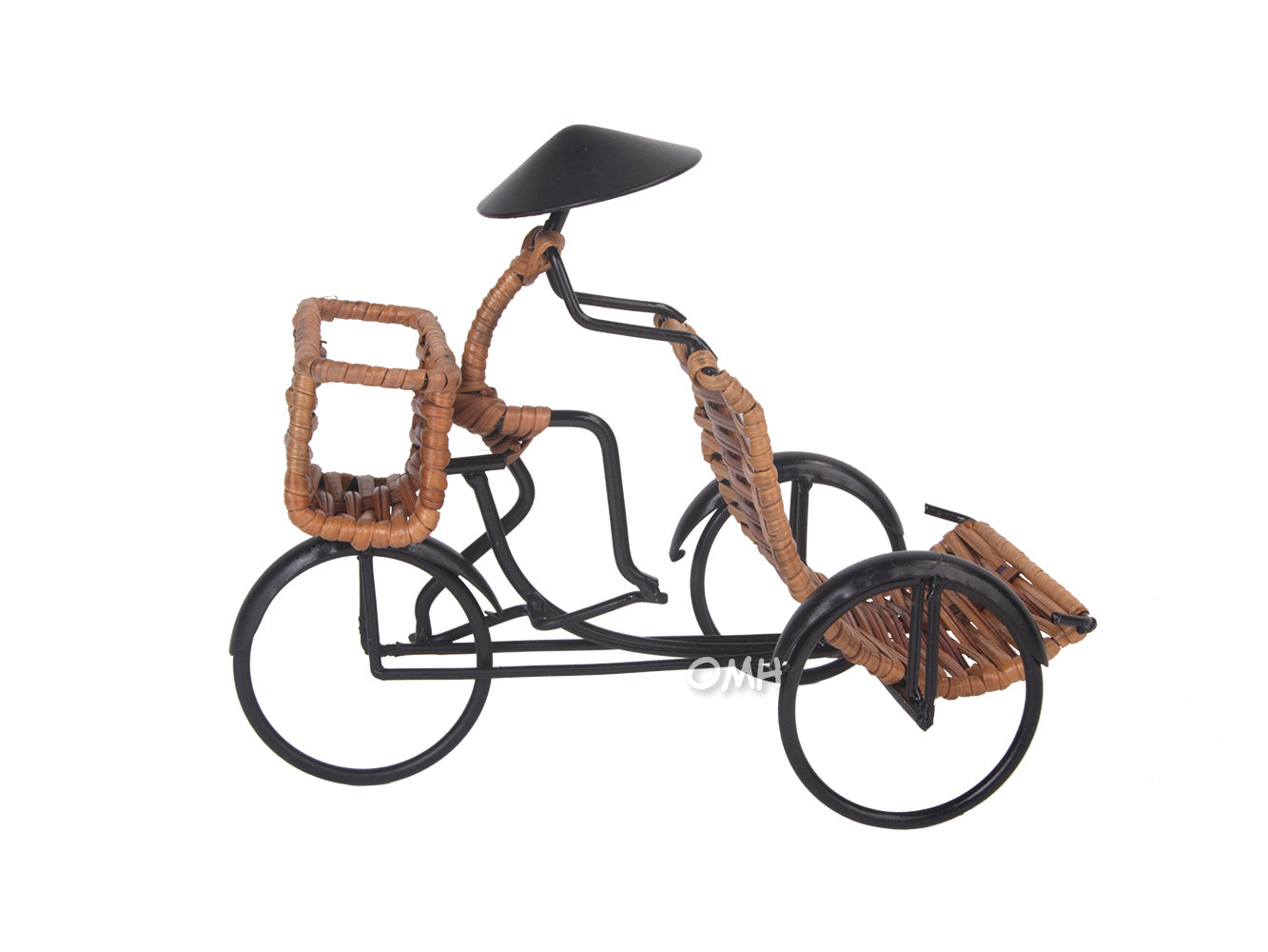 Asian Style Rickshaw Driver Card Holder