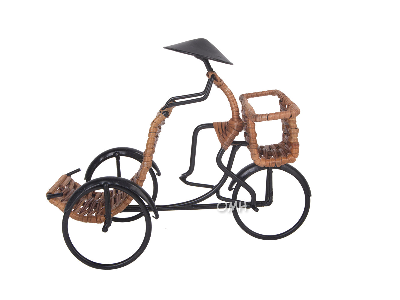 Asian Style Rickshaw Driver Card Holder