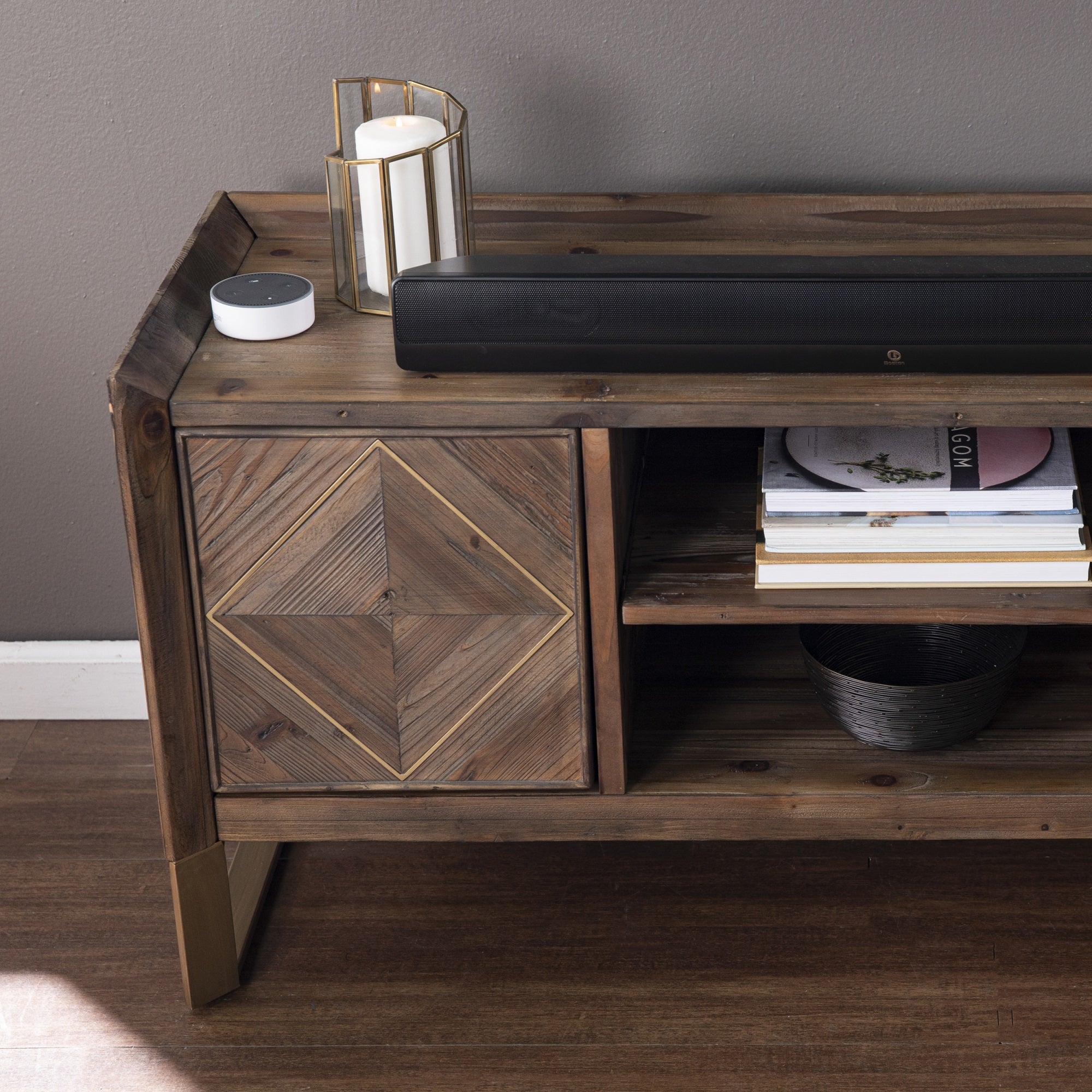 Astorland Reclaimed Wood Media Console