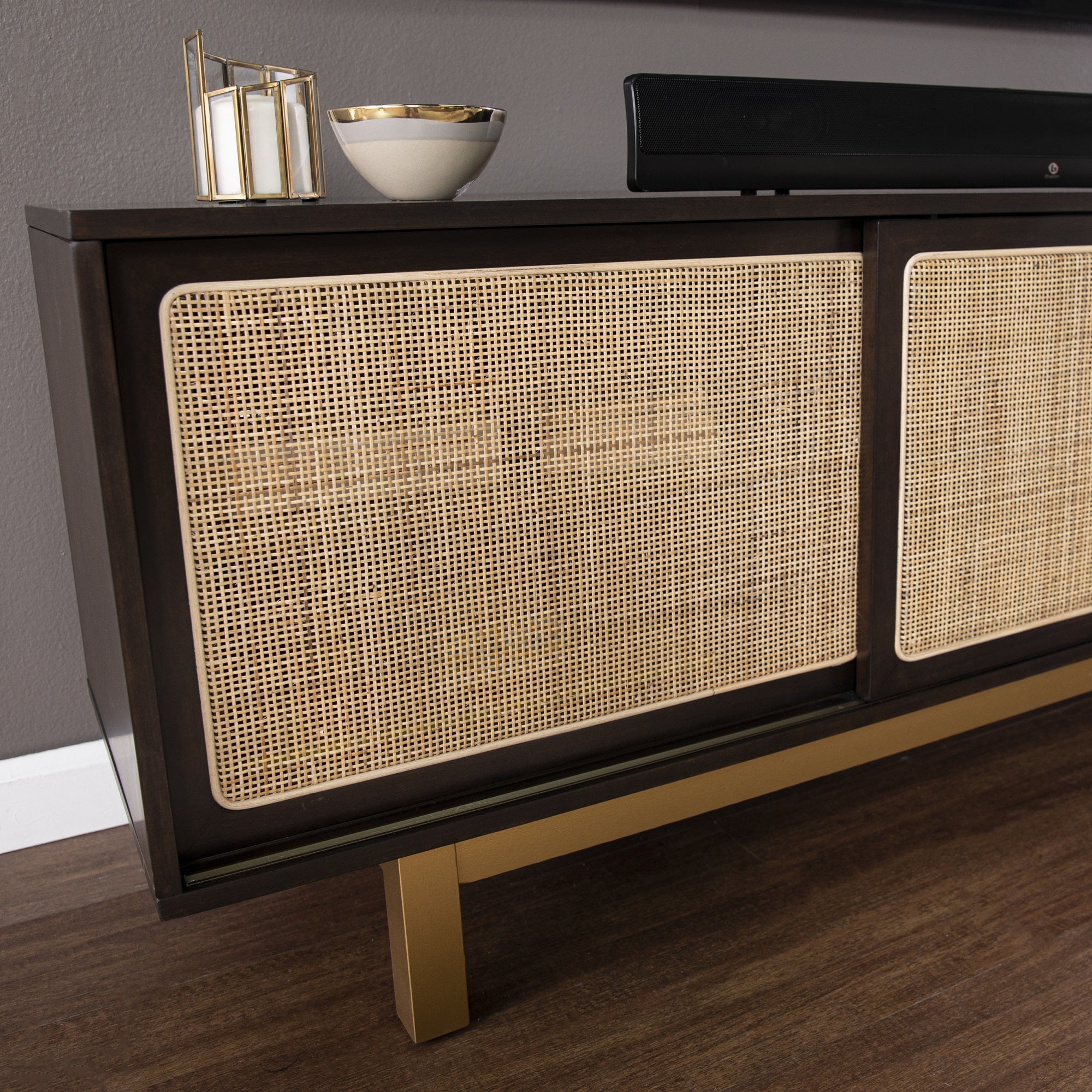 Carondale Sliding Door Media Stand