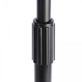 Hex-Base Quarter-Turn Threadless Mic Stand, Black