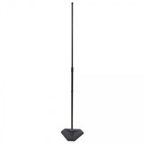 Hex-Base Quarter-Turn Threadless Mic Stand, Black