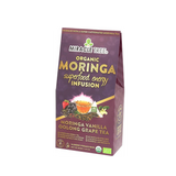 Organic Moringa Energy Tea - Grape Vanilla - Natural Coffee Alternative
