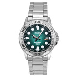 Casio Standard Analog Stainless Steel Green Dial Quartz Mtd-140D-3Av 100M MenS Watch