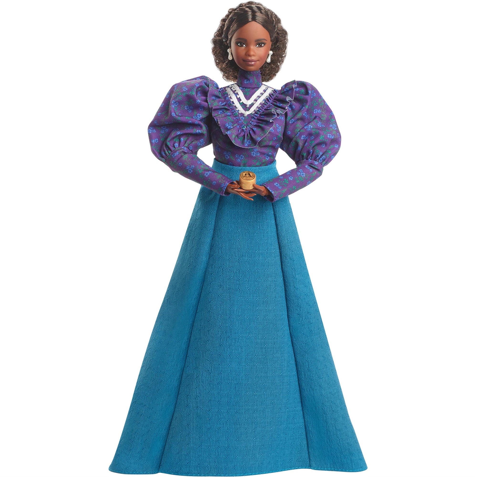 Barbie Madam C.J. Walker Inspiring Women Doll With Accessories & Doll Stand, For Collectors And Kids Ages 6 Years Old & Up