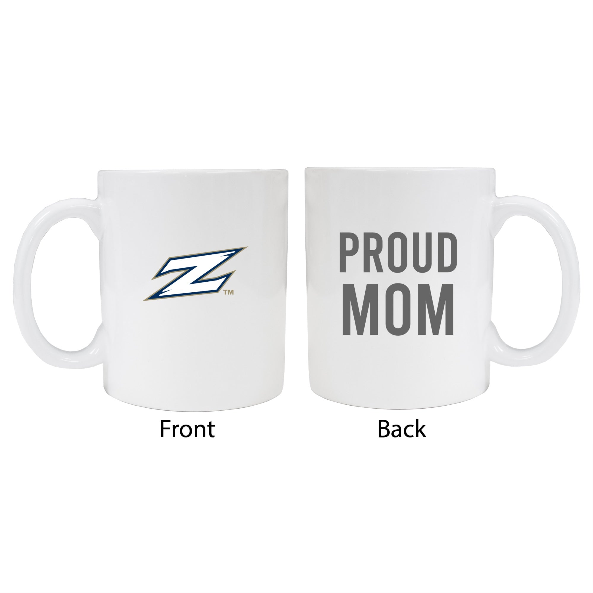 Akron Zips Proud Mom White Ceramic Coffee Mug