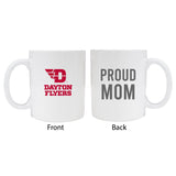 Dayton Flyers Proud Mom White Ceramic Coffee Mug