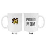 Kennesaw State Unviersity Proud Mom White Ceramic Coffee Mug