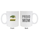 North Dakota State Bison Proud Mom White Ceramic Coffee Mug