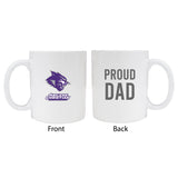 Abilene Christian Universityproud Dad White Ceramic Coffee Mug 2-Pack