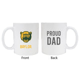 Baylor Bearsproud Dad White Ceramic Coffee Mug 2-Pack